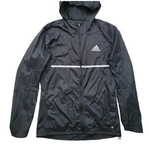 Adidas Own the Run Hooded Wind Jacket Running Mens Size Small